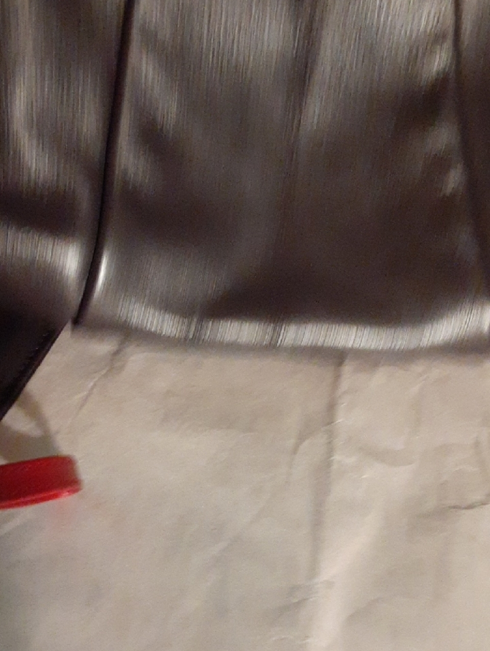 NWOT Men's Leather Sling Backpack in Deep Plum - Picture 5 of 16